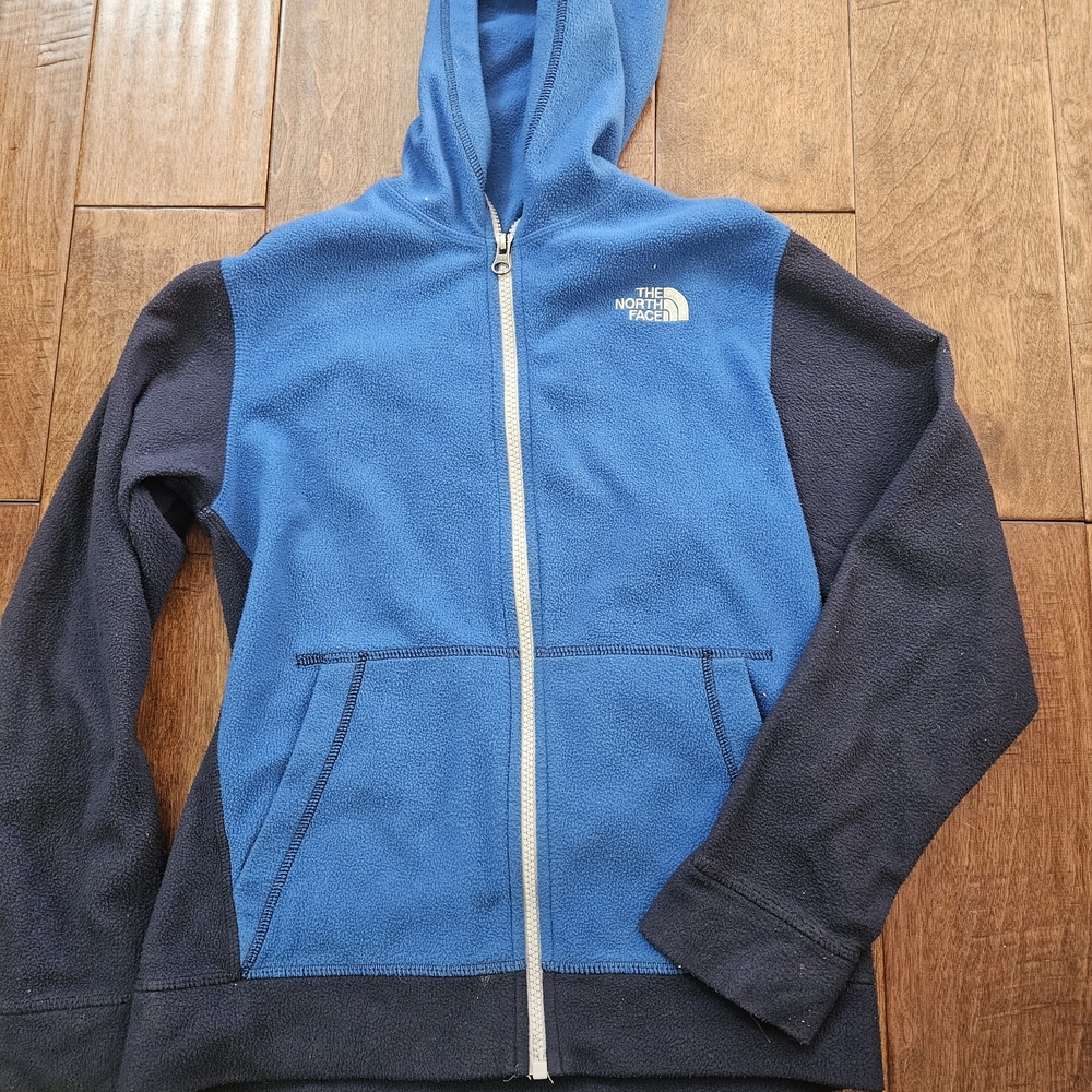 The North Face Kids Blue and Navy Hoodie